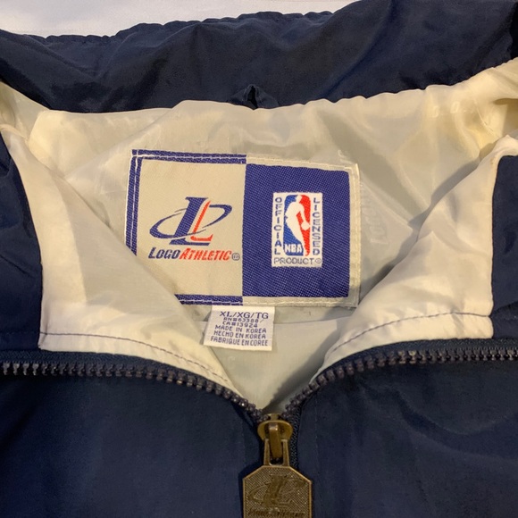 Vintage Logo Athletic Indiana Pacers NBA Jacket Basketball - Picture 5 of 8